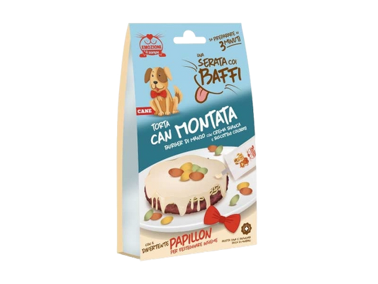 Torta Can Montata Cane